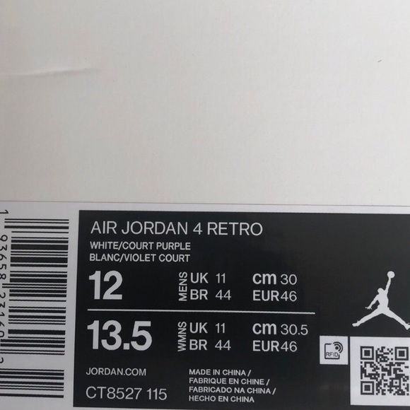 ‼️SOLD‼️ NIKE AIR JORDAN 4 RETRO SNEAKERS - Picture 11 of 11